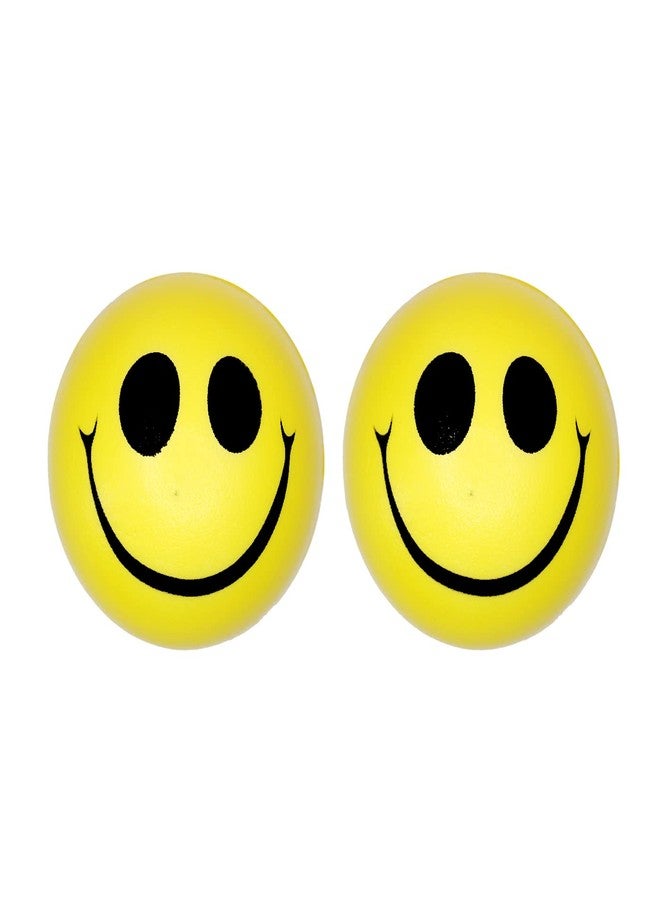 AASA Party Favors Spiky Toy Stress Relief Spike Rubber Balls Squishy Stress Balls Sensory Toys for Kids and Adults (Set of 2Pcs, Smiley Ball) - Image 4